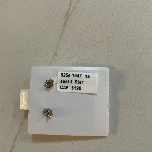 Sterling Silver 925 Freshwater peacock pearl earrings - Picture 7 of 8